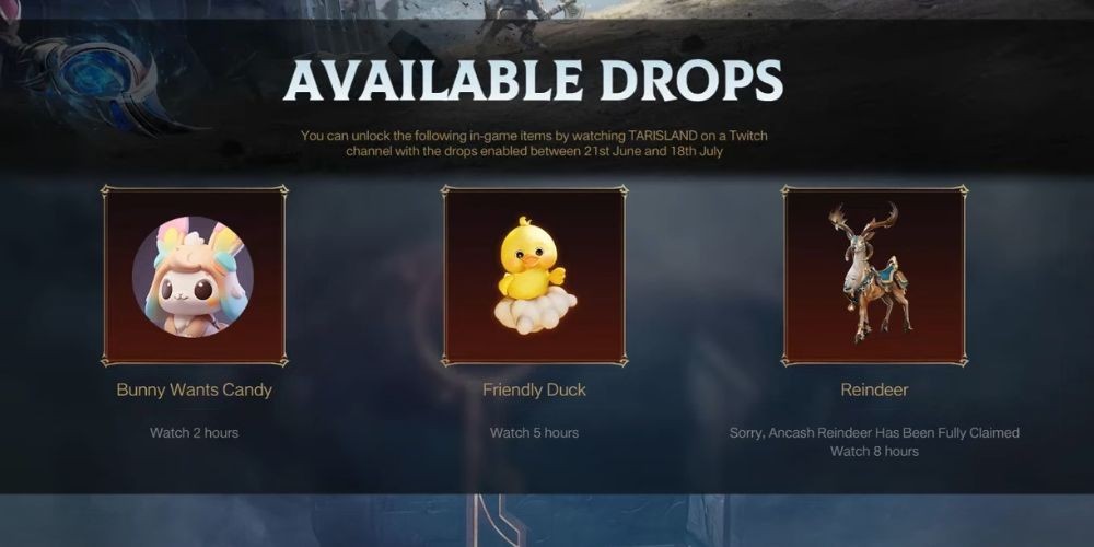 Understanding Twitch Drops for Tarisland